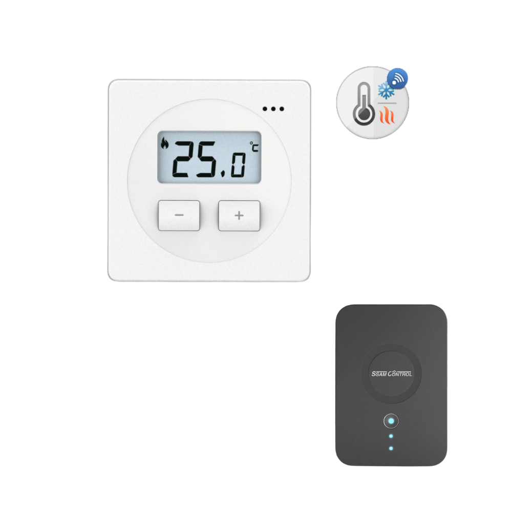 Automatisieren für Heizungen mit dem universal Thermostat - Gesamtpaket von SSAM Control