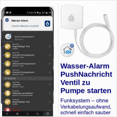 Wasser ALARM - inkl. Smartphone Alarm von SSAM Control