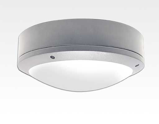 40W LED Wand/Deckenleuchte grau rund Tageslicht Weiß / 6000-6500K 1800lm 230VAC IP65 120Grad