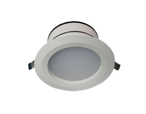 16W LED Einbau Downlight weiß rund Warm Weiß / 2800-3200K 1200lm 230VAC IP65 120Grad