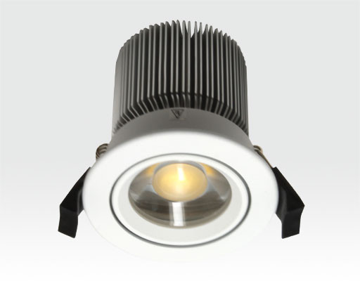 10W LED Spot weiß klar Neutral Weiß / 650lm IP44 230VAC