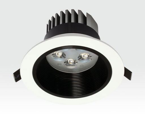 5W LED Einbau Spotleuchte weiß rund Warm Weiß / 2700-3200K 325lm 230VAC IP40 120Grad -Ausstellungsstück mit kleinen Schönheitsfehler