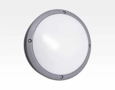 20W LED Wand/Deckenleuchte grau rund Tageslicht Weiß / 6000-6500K 900lm 230VAC IP54 120Grad -Ausstellungsstück mit kleinen Schönheitsfehlern — Bild 3