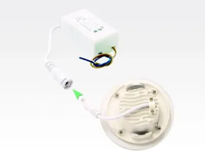 6W LED Einbau Downlight weiß rund dimmbar Warm Weiß / 2700-3200K 450lm 230VAC IP44 110Grad — Bild 6