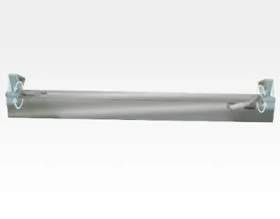 10W LED Lichtbalken Silber 120Grad Neutral Weiß / 4000-4500K 810lm 230VAC L646mm — Bild 7