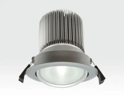 18W LED Spot silber frosted Neutral Weiß dimmbar / 900lm IP44 230VAC — Bild 3